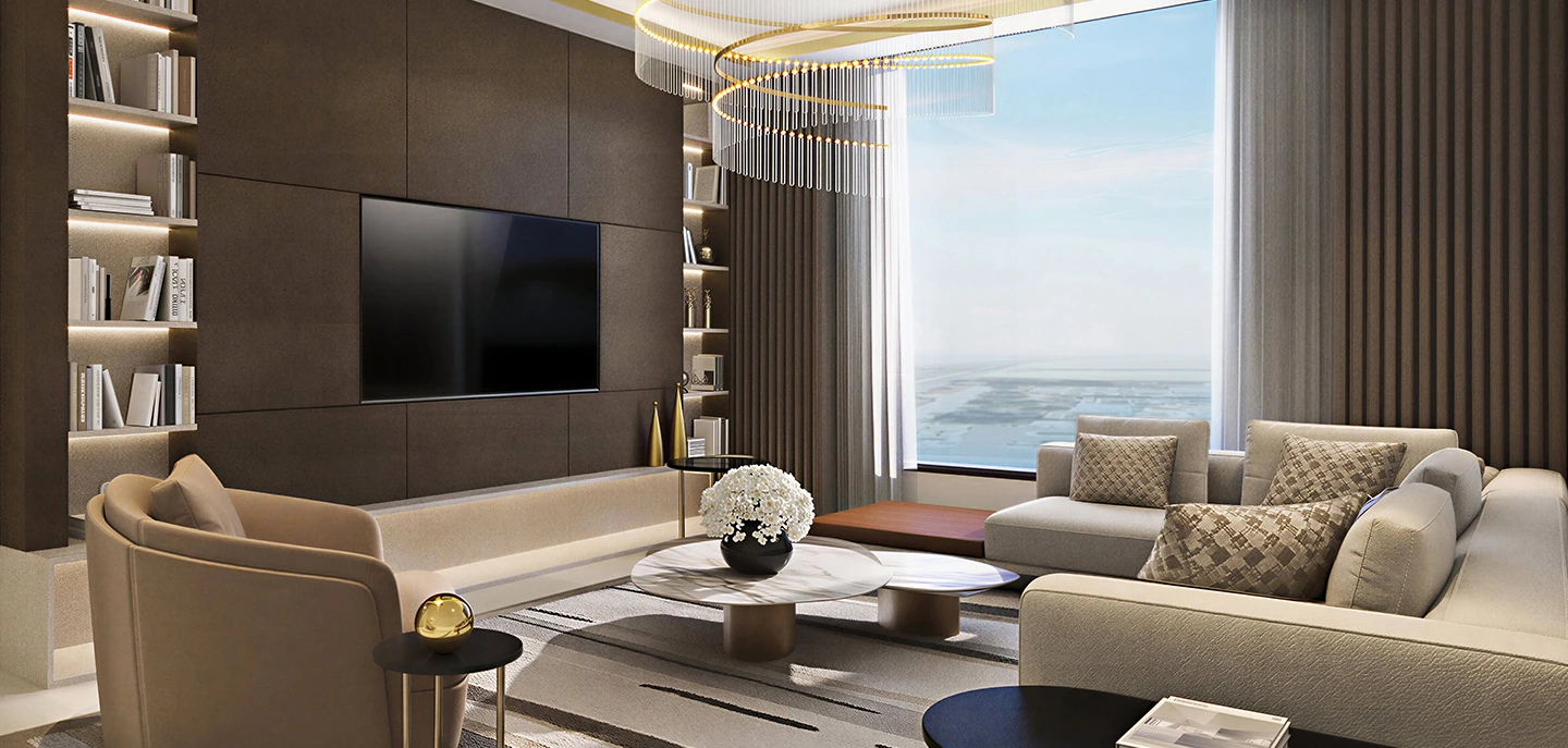 Trump Plaza · تصوّر للمشروع · استرشادي